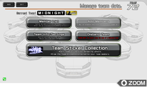 Manage team data.