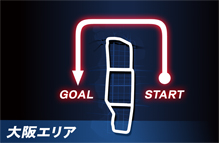 コースのスタートとゴールが逆に!