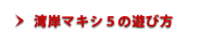 湾岸マキシ５の遊び方
