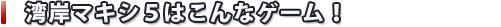 湾岸マキシ５はこんなゲーム