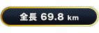 全長69.8km