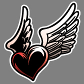 ハートに翼