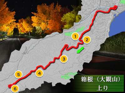 大観山上り