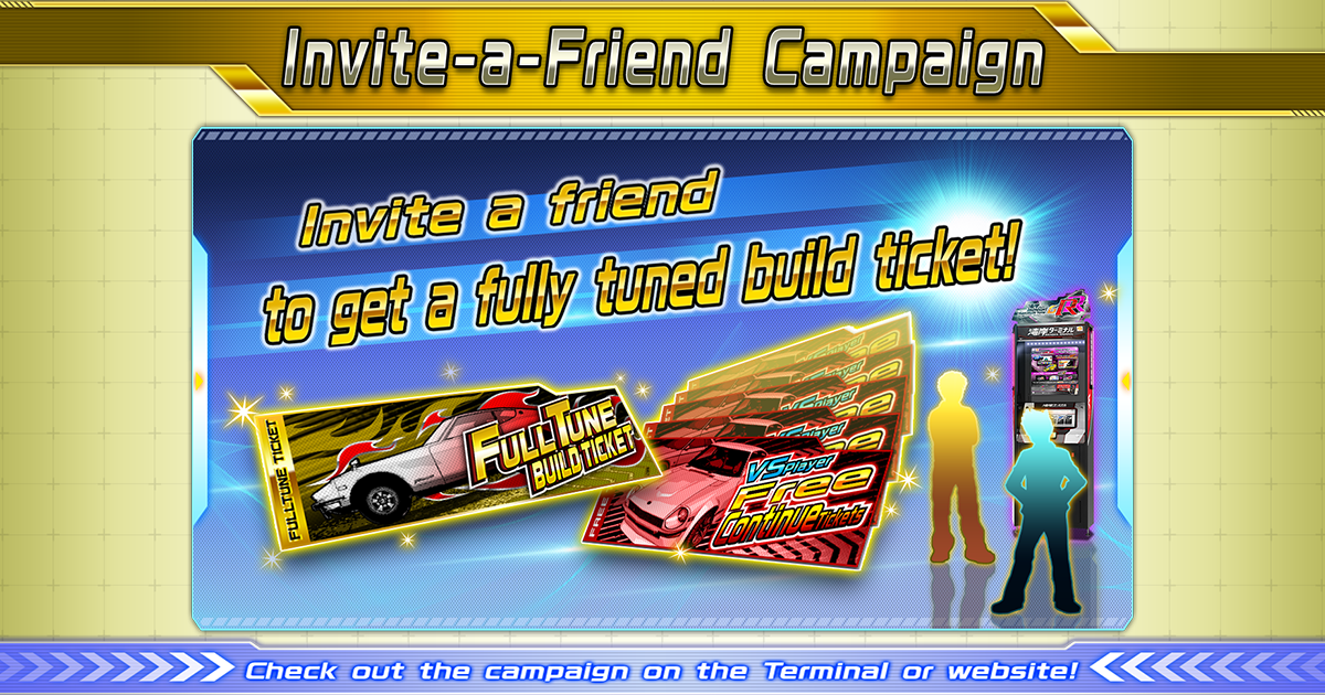 Invite-a-Friend Campaign｜Special Contents｜WANGAN MIDNIGHT
